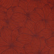 GE5003 Plumeria Grace & Gardenia Endless Mural Brick Red