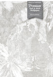 GP5060 Urban Daisy Wallpaper Panels in Off-White and Stone Gray