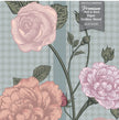 GE5082 Rose Bush Stripe Endless Mural in Beige