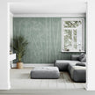 GE5101 Bamboo Serenity Endless Murals in Soft Sage Green