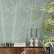 GE5101 Bamboo Serenity Endless Murals in Soft Sage Green
