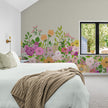 GE5041 Big Blooms Grace & Gardenia Endless Mural Beige Cream Multi-color