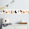 GB90041 Party Dogs Peel and Stick Wallpaper Border 10