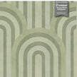GP1034 Narrow Retro Arches Wallpaper Panels 26in Wide in Pink