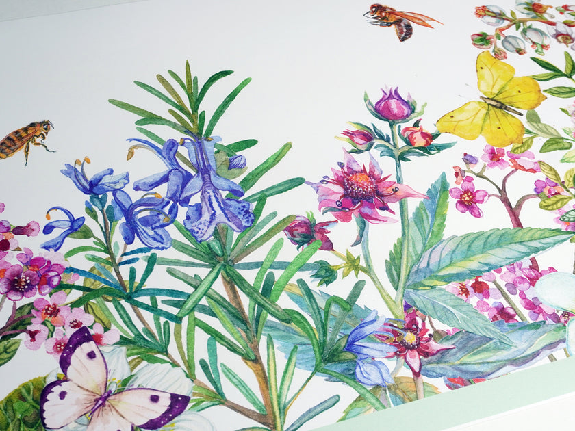 GB50071 Living Garden Peel and Stick Wallpaper Border 10