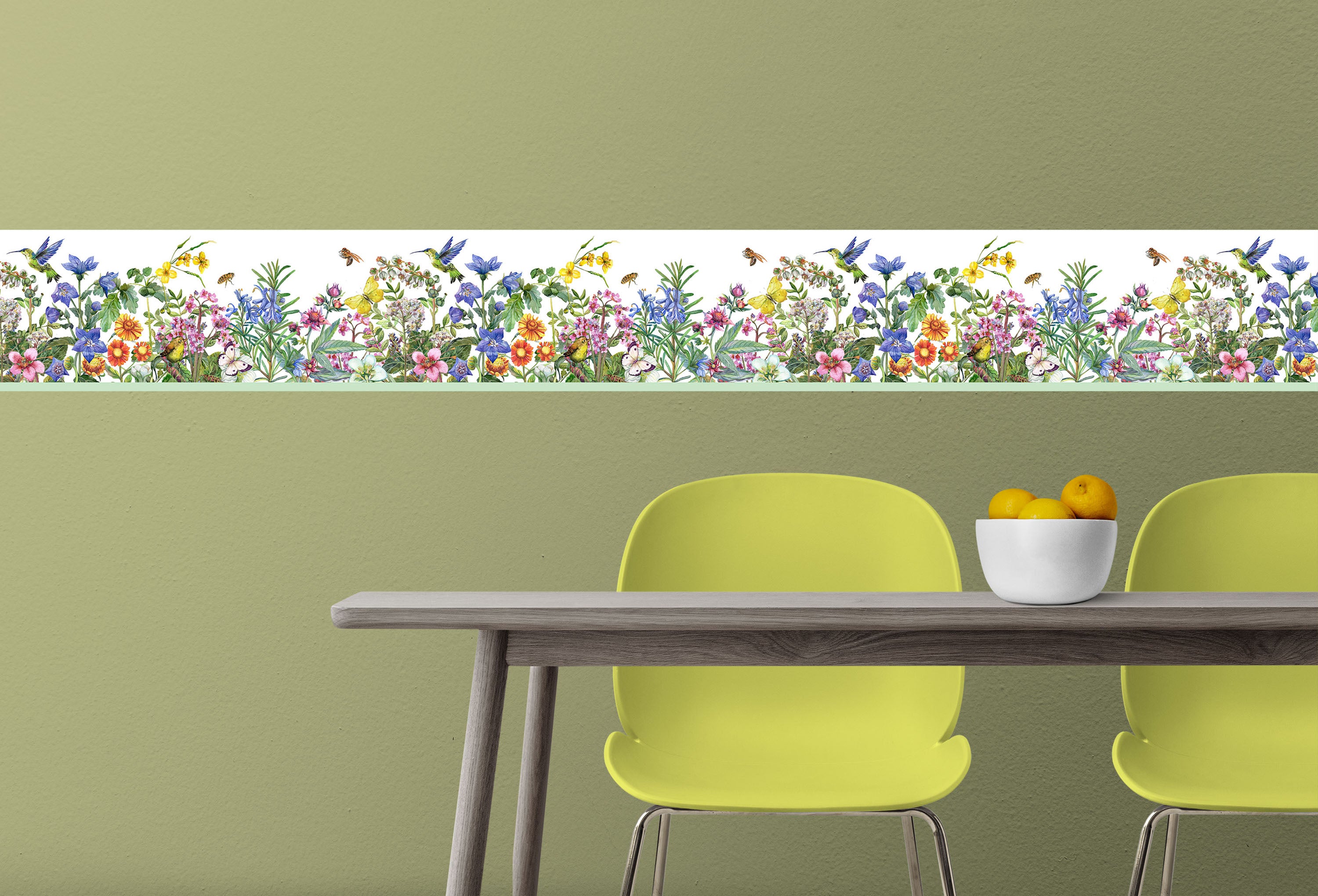 GB50071 Living Garden Peel and Stick Wallpaper Border 10