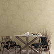 GE5002 Plumeria Endless Murals Caramel Brown
