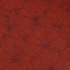 GE5003 Plumeria Wallpaper Panel Brick Red