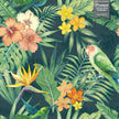 GP5070 Costa Tropical Premium Peel and Stick Wallpaper Panel 6 Ft High x 26 Wide in Green