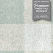 GW6070 Large Buffalo Check Plaid Wallpaper Panel in Mint Green