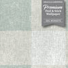 GW6070 Large Buffalo Check Plaid Wallpaper Panel in Mint Green