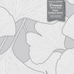 GE5050 Gingko Endless Murals Gray White