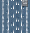 GDP6003 Twisted Twig Premium Peel and Stick Wallpaper Panel 6 Ft High x 26 Wide in Muted Navy