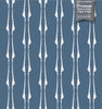 GDP6003 Twisted Twig Premium Peel and Stick Wallpaper Panel 6 Ft High x 26 Wide in Muted Navy