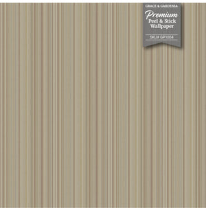 GP6005 Eternal Sunshine Barcode Stripe Wallpaper Panels in Lemon Yellow