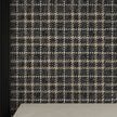 GP6071 Chunky Plaid Premium Peel and Stick Wallpaper Panel 6 Ft High x 26 Wide in Vintage Brown