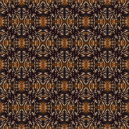 Marina Makaron Wallpaper Panel in Brown Black Beige