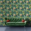 GP5070 Costa Tropical Premium Peel and Stick Wallpaper Panel 6 Ft High x 26 Wide in Green