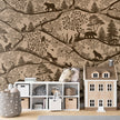 GDSE3660 Nordic Nature Mural Wallpaper Mural Premium Peel and Stick Material 26in Wide x 9 ft. Beige Brown
