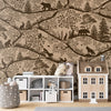 GDSE3660 Nordic Nature Mural Wallpaper Mural Premium Peel and Stick Material 26in Wide x 9 ft. Beige Brown
