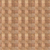 GW7120 Square Tumbled Stone Wallpaper Roll 20.5 inch Wide x 18 ft. Long in Clay Brown