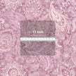 GP6060 Flower Paisley Premium Peel and Stick Wallpaper Panel 26 Wide x 6 Ft High in Dusty Pink