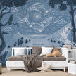 GDSE3741 Spirit Night Wallpaper Mural Premium Peel and Stick Material 26in Wide x 9 ft. Blue