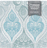 GW0174 Serene Stone Blue Paisley Wallpaper Panel