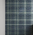GP6070 Chunky Plaid Premium Peel and Stick Wallpaper Panel 26 Wide x 6 Ft High in Teal