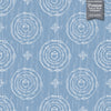 GDW0001 Ages And Stages Wallpaper Roll 19 inch Wide x 18 ft. Long in Denim Wash Blue Off White