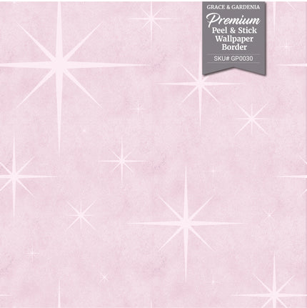 GP0030 Nova Wallpaper Panels in Soft Pink