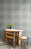 GW6070 Large Buffalo Check Plaid Wallpaper Panel in Mint Green