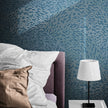 GE0002 Radial Escape Grace & Gardenia Endless Mural Navy