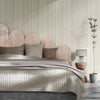 GP6004 Barcode Stripe Wallpaper Panels in Winter Cappuccino Brown