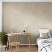 GW7110 Grace & Gardenia Faux Travertine Texture Wallpaper Beige Gold Tan