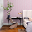 GW6003 Curvy Bristles Grace and Gardenia Strokes Pink Wallpaper Panel