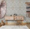 GW0171 Desert Tan Stone Paisley Wallpaper Panel