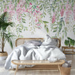 GE5120 Lush Wisteria Endless Mural (3) 26in wide panels x 108in Height Pink Green