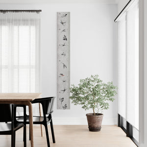 GA1006 Peel & Stick Growth Cranes Flying High Rules Adult