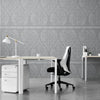 GDP5001 Accelerated Growth Premium Peel and Stick Wallpaper Panel 6 Ft High x 26 Wide in Soft Gray