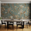 GDSE3160 Playful Monkey Wallpaper Premium Peel and Stick Material 26in Wide x 6ft, 9 ft, 12ft, Vintage Green