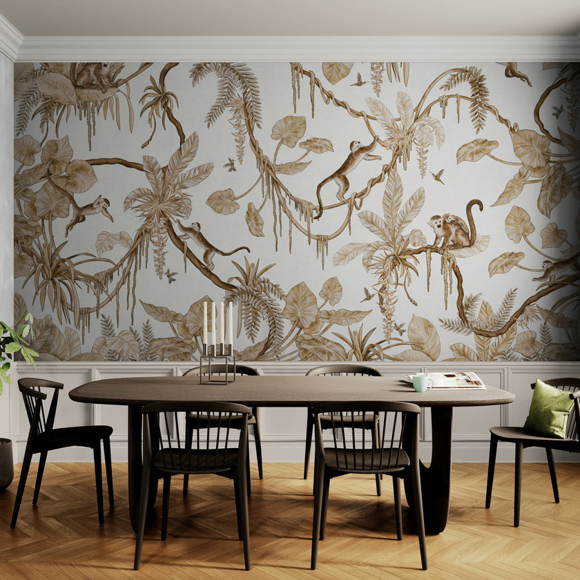 GDSE3162 Playful Monkey White