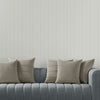 GP6011 Dot and Drift Stripe Premium Peel and Stick Wallpaper Panel 26 Wide x 6 Ft High in Beige