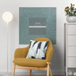 GE0003 Radial Escape Grace & Gardenia Endless Mural Teal