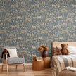GDSE3270 Fantastic Forest Wallpaper Premium Peel and Stick Material 26in Wide x 9 ft. Vintage White Brown