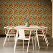 GDSL5030 Peaches Premium Peel and Stick Wallpaper Panel 26 inch Wide in Orange Green Tan