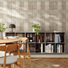 GW7121 Square tumbled Stone Wallpaper Roll 20.5 inch Wide x 18 ft. Long in Beige