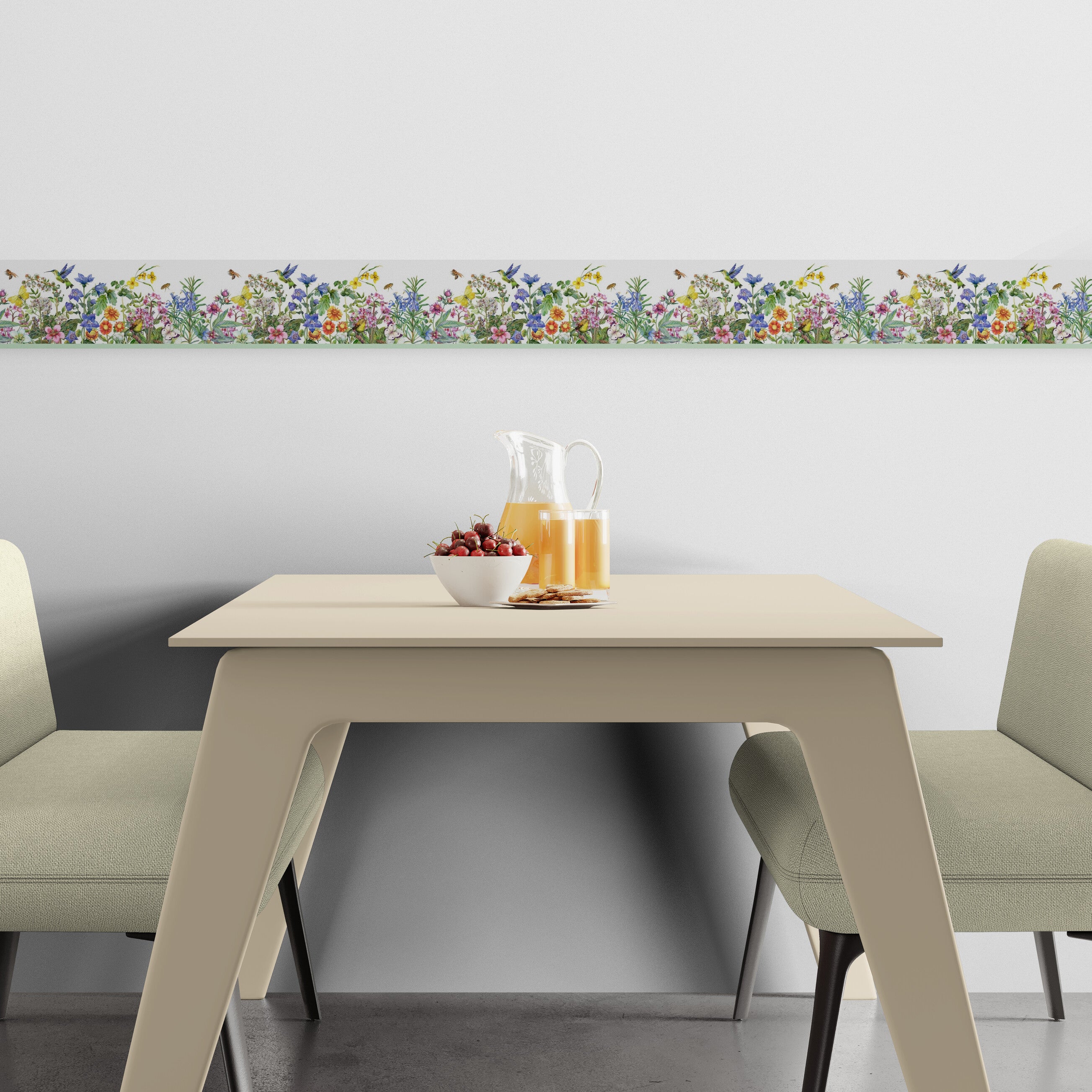 GB50072 Living Garden Peel and Stick Wallpaper Border 10,