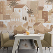 GDSE3581 Desert Dreams Wallpaper Mural Premium Peel and Stick Material 26in Wide x 9 ft. Monochromatic Brown