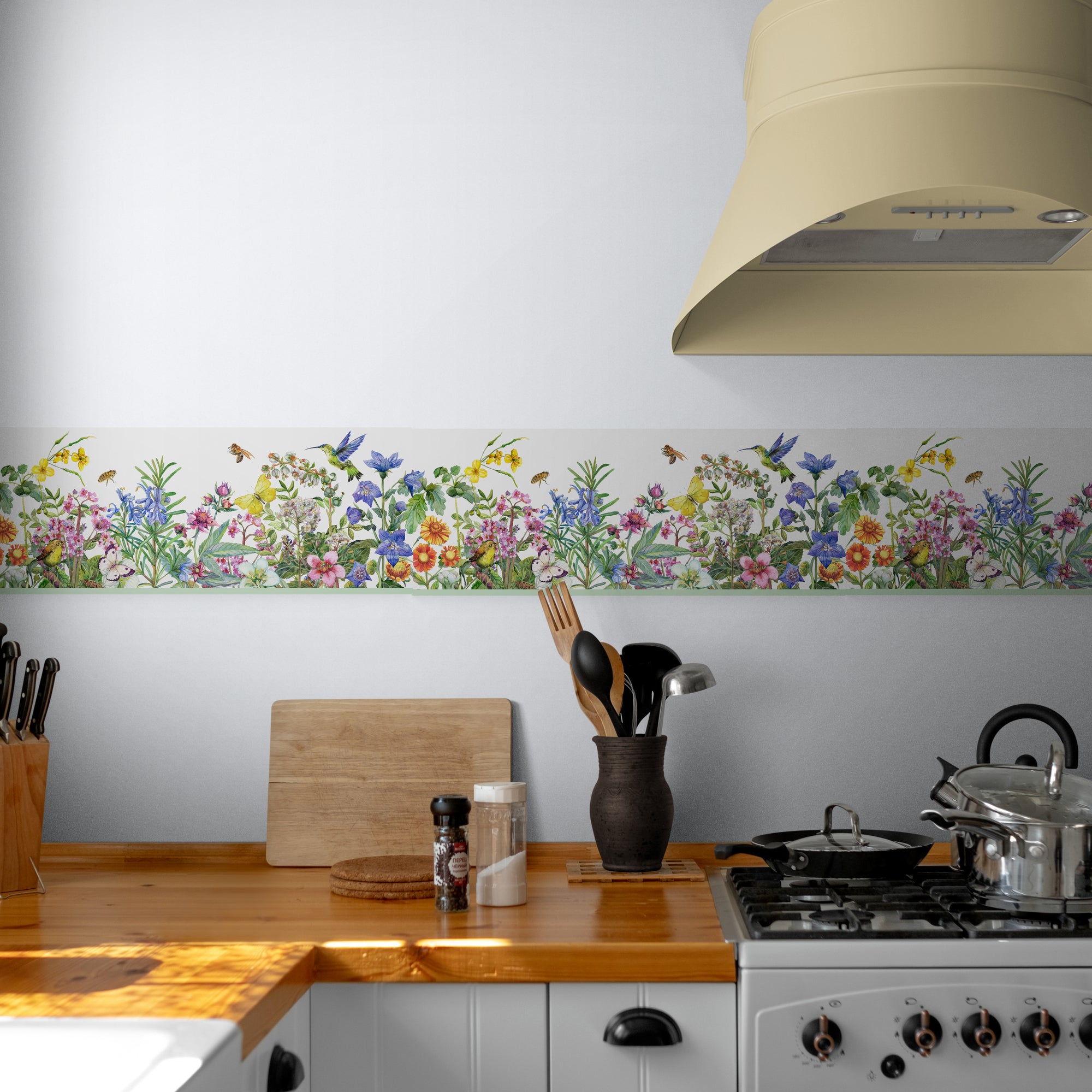 Wide Kitchen Wallpaper Borders